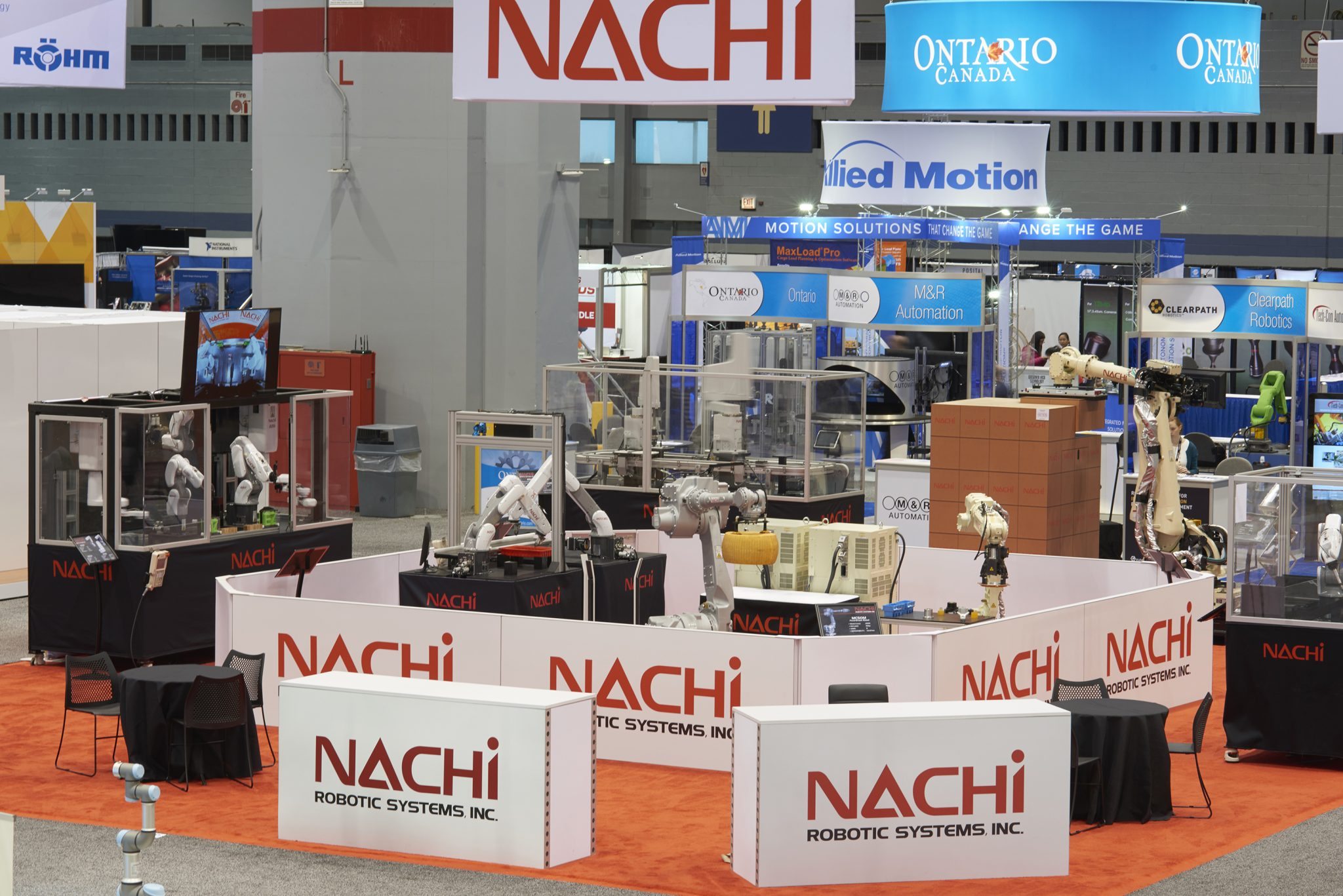 Nachi material handling robots